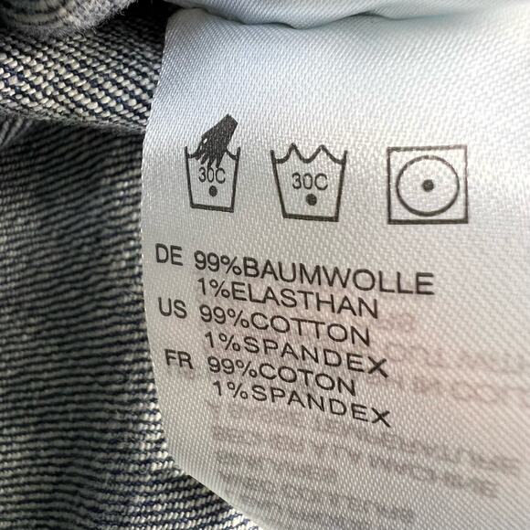 Articles of Society Women's Denim Jacket Size Small Blue Normcore Classiccore - Picture 3 of 10